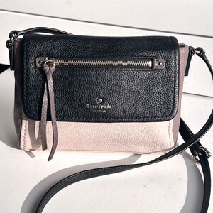 Kate Spade Black and Cream Crossbody Bag